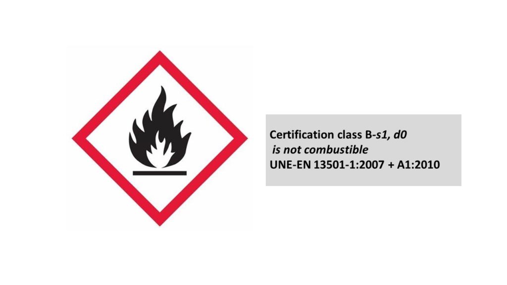 ApliMAX obteined the Certification class B-s1, d0
